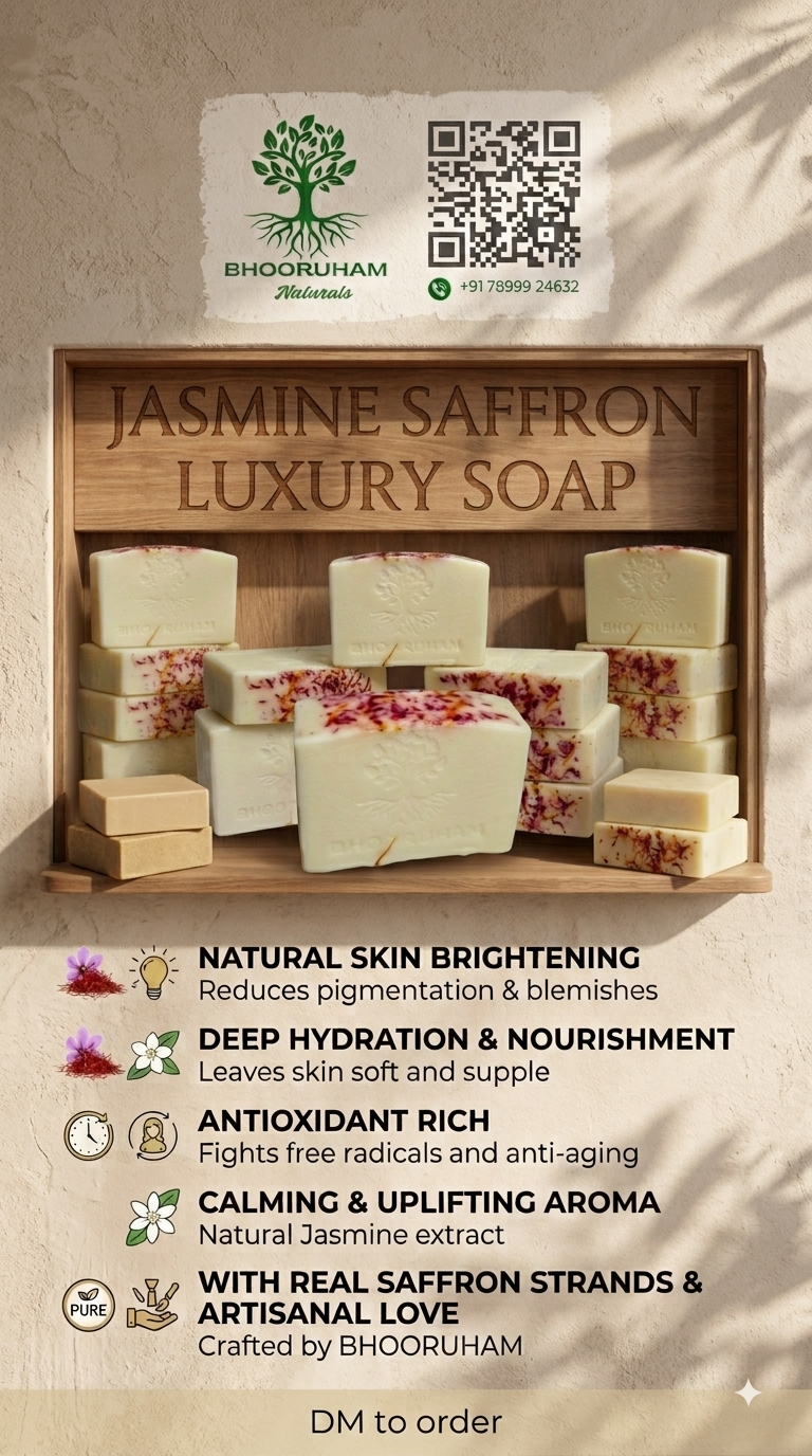 Jasmine Saffron Soap